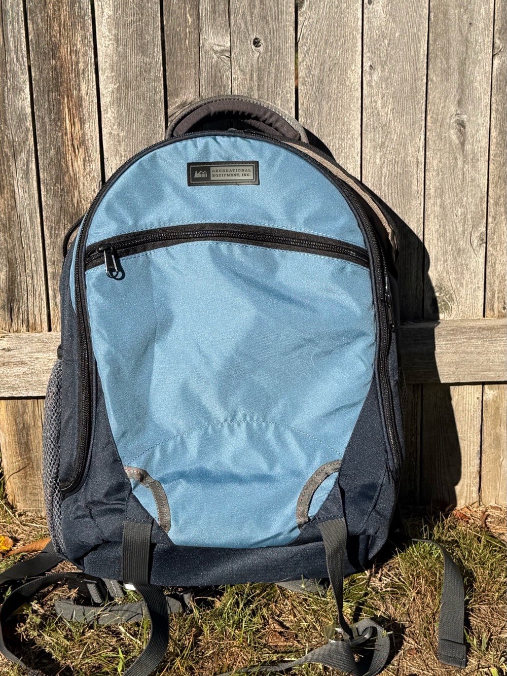 REI Light Blue and Black Daypack Backpack